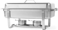 Hendi Chafing Dish Set - Buffetwarmer Economic - 9 Liter - Warmhoudschaal - 60x35,8x(H)29,5cm - Set Van 2 -Tafelwaren Verkoop 1200x627 3