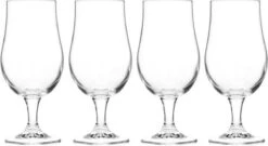 Merkloos Bierglas - 37cl - Set 4 Stuks -Tafelwaren Verkoop 1200x655