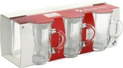 Pasabahce Keyif - Turkse Theeglazen Met Oor - Set Van 6 - 140 Ml