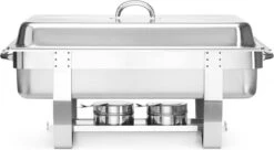 Hendi Chafing Dish Fiora GN 1/1 - 9 Liter - Incl. 6 GN Bakken - 58,5x38,5x(H)31,5cm -Tafelwaren Verkoop 1200x662 2