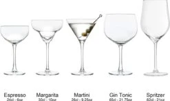 Libbey Martiniglazen Joya - 260 Ml / 26 Cl - 6 Stuks - Vaatwasserbestendig - Hoge Kwaliteit - Elegant Design - Perfect Voor Een Cocktailfeest Aan Huis -Tafelwaren Verkoop 1200x708