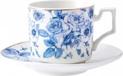 Karaca -Manolya Set Van 6 Koffiekopjes- 100 Ml-12-delig, 6 Espressokopjes En 6 Schoteltjes, Moccakopjes, Cappuccino, Koffieserviesset Van Porselein -Tafelwaren Verkoop 1200x738