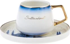 KARACA -ISTANBUL- 12 DELIGE- KOFFIEKOPJES VOOR 6 PERSONEN SET-Karaca Istanbul Set Van 12 Koffiekopjes 90 Ml- Moccamokken -espressokopjes Set Van Porselein, 6 Personen Robuuste Mokkatas, Porselein -Tafelwaren Verkoop 1200x757