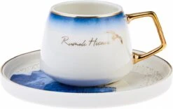 KARACA -ISTANBUL- 12 DELIGE- KOFFIEKOPJES VOOR 6 PERSONEN SET-Karaca Istanbul Set Van 12 Koffiekopjes 90 Ml- Moccamokken -espressokopjes Set Van Porselein, 6 Personen Robuuste Mokkatas, Porselein -Tafelwaren Verkoop 1200x760