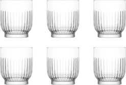 Mammoet Waterglas Lily 33 Cl Transparant 6 Stuk(s)