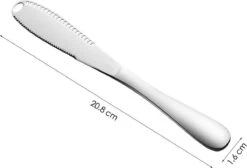 Merkloos Zilverkleurige 3-delige Botermessen Set - Roestvrijstaal - Messenset Voor De Boter - 3 X 20,8 X 1,6 Cm 9 Merkloos Zilverkleurige 3-delige Botermessen Set - Roestvrijstaal - Messenset Voor De Boter - 3 X 20,8 X 1,6 Cm -Tafelwaren Verkoop 1200x815