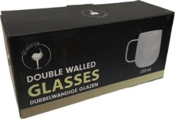 Glasrijk® Theeglazen - 320 Ml - 2 Stuks - Dubbelwandige Glazen - Koffieglazen - Theeglas Met Oor - Theeglas - Cappuccino Glazen - Latte Macchiato Glazen - Koffieglas Met Oor - Theeglazen Met Oor - Koffieglazen Met Oor -Tafelwaren Verkoop 1200x817