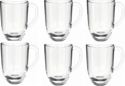 Leonardo Napoli Koffie- Theeglas 280ml - Set Van 6 Glazen -Tafelwaren Verkoop 1200x820