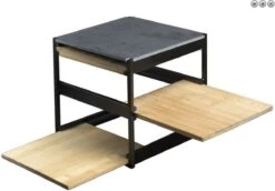 CasaLupo Etagere / Serveertoren Kubus - Zwart - 3-Laags -Tafelwaren Verkoop 1200x838 2