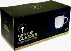 Glasrijk® Dubbelwandige Espresso Glazen - 80 Ml - 2 Stuks - Espresso Kopjes - Espresso Kopjes Dubbelwandig - Espresso Glazen - Espressokopjes - Dubbelwandige Glazen -Tafelwaren Verkoop 1200x858 1