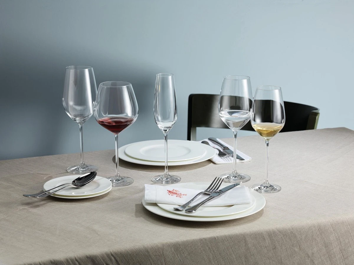 Schott Zwiesel Fortissimo Water / Rode Wijnglas - 0.51 Ltr - 6 Stuks 3 Schott Zwiesel Fortissimo Water / Rode Wijnglas - 0.51 Ltr - 6 Stuks - Afbeelding 3