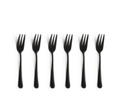 Amefa Taartvorkjes - 6 Stuks - Zwart -Tafelwaren Verkoop 1200x900 7