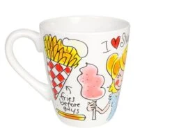 Blond Amsterdam Snack Mok - Groot - 350 Ml -Tafelwaren Verkoop 1200x900 76