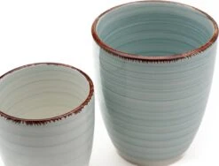 Koffiekopjes - Ocean Blue - Koffiebeker - Unieke Kleuren - Blauw - Set Van 12 Kopjes (ook Los Verkrijgbaar) - 160ML En 340ML - Porselein - Hip En Trendy -Tafelwaren Verkoop 1200x911 1