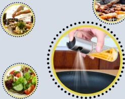 Merkloos Olijfolie Sprayer - Diffuser & Verstuiver - Glas & RVS - 100mL 9 Merkloos Olijfolie Sprayer - Diffuser & Verstuiver - Glas & RVS - 100mL -Tafelwaren Verkoop 1200x954 2