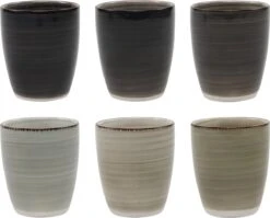 Koffiekopjes - Industrieel Grijs - Koffiebeker - Unieke Kleuren - Set Van 12 Kopjes (ook Los Verkrijgbaar) - 160ML En 340ML - Porselein - Hip En Trendy -Tafelwaren Verkoop 1200x969 1