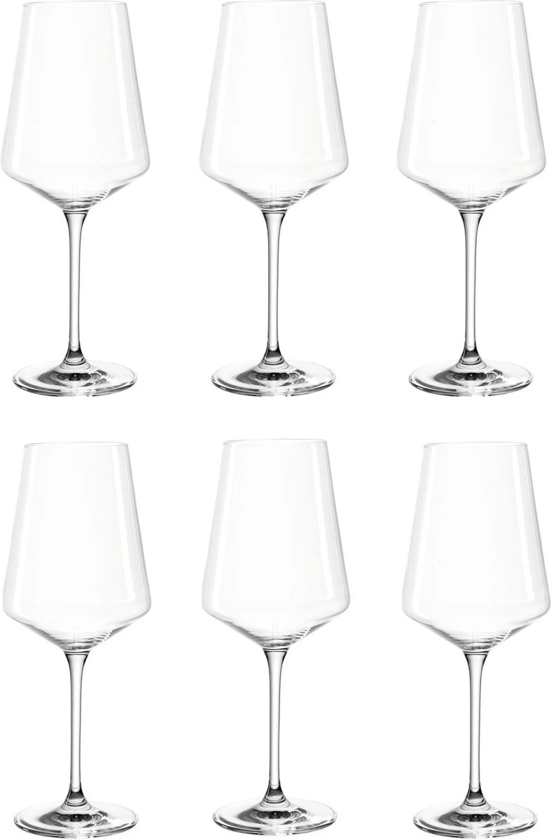 Glasrijk® Wijnglazen - 6 Stuks - Hoogte 25 Cm - 550 Ml - Wijnglas - Wijnglazen Witte Wijn - Wijnglazen Rode Wijn 2 Glasrijk® Wijnglazen - 6 Stuks - Hoogte 25 Cm - 550 Ml - Wijnglas - Wijnglazen Witte Wijn - Wijnglazen Rode Wijn - Afbeelding 2