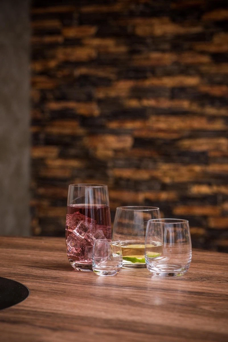 RONA - Water/frisdrank/cocktail Glas 36cl "Lunar" Kristal (6 Stuks) 2 RONA - Water/frisdrank/cocktail Glas 36cl "Lunar" Kristal (6 Stuks) - Afbeelding 2