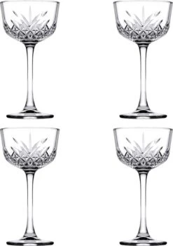 Paşabahçe Timeless - Cocktailglazen - Set Van 4 - 160ml -Tafelwaren Verkoop 845x1200