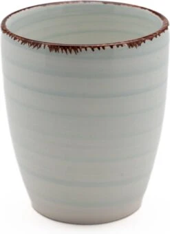 Koffiekopjes - Ocean Blue - Koffiebeker - Unieke Kleuren - Blauw - Set Van 12 Kopjes (ook Los Verkrijgbaar) - 160ML En 340ML - Porselein - Hip En Trendy -Tafelwaren Verkoop 871x1200