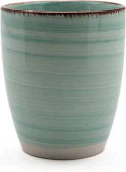 Koffiekopjes - Ocean Blue - Koffiebeker - Unieke Kleuren - Blauw - Set Van 12 Kopjes (ook Los Verkrijgbaar) - 160ML En 340ML - Porselein - Hip En Trendy -Tafelwaren Verkoop 883x1200