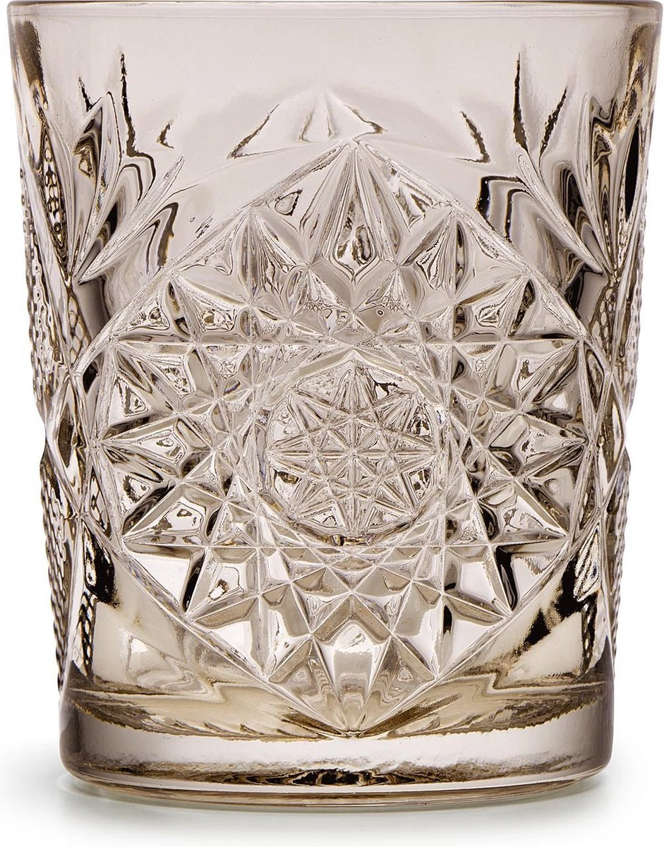 Libbey Drinkglas Hobstar Tender Taupe – 355 Ml/ 35,5 Cl - 6 Stuks - Vintage Design - Vaatwasserbestendig - Hoge Kwaliteit 2 Libbey Drinkglas Hobstar Tender Taupe – 355 Ml/ 35,5 Cl - 6 Stuks - Vintage Design - Vaatwasserbestendig - Hoge Kwaliteit - Afbeelding 2