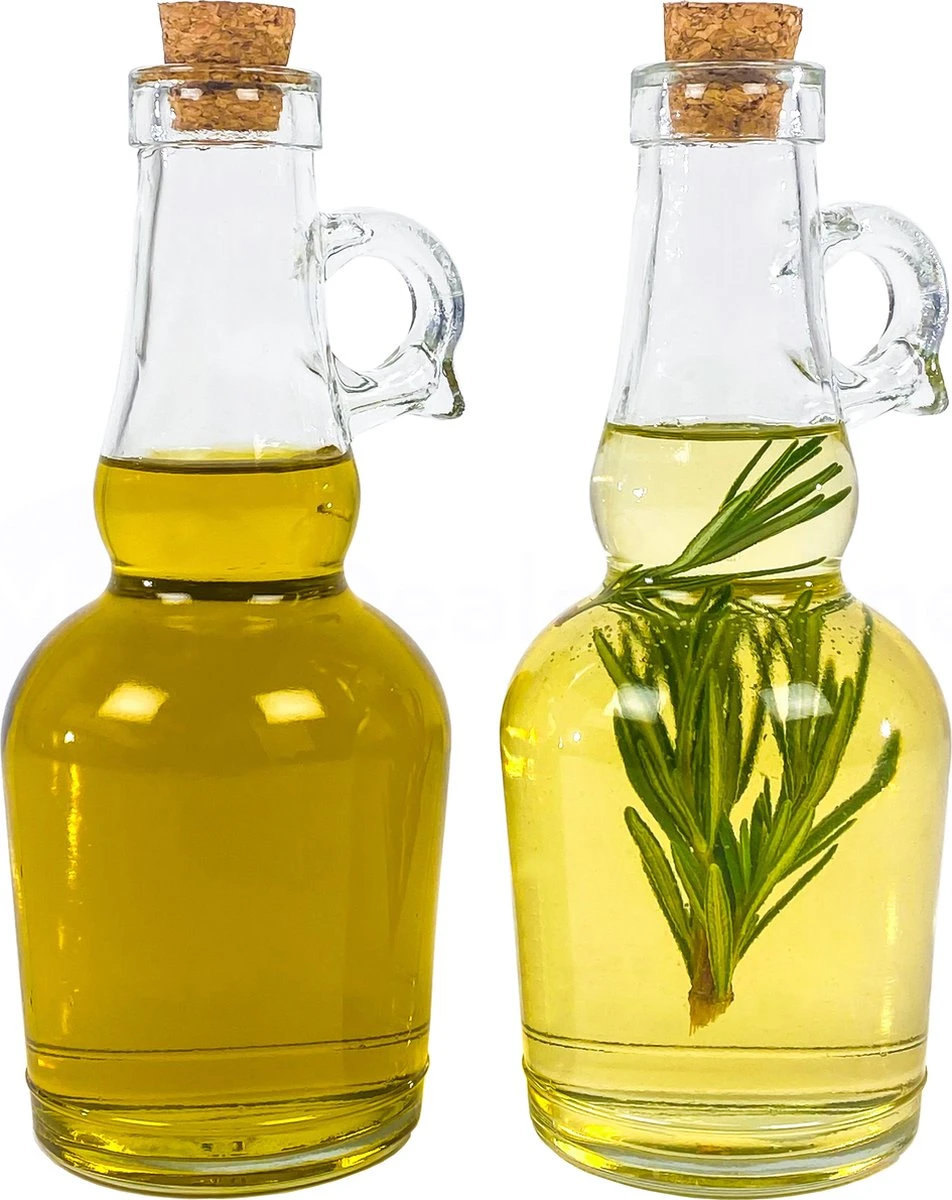 Merkloos Olie- & Azijnstel MDO - Olie- & Azijnset - Oliefles - Olieflessen - Olijfolie Fles - Incl. Kurk - 250ml - Glas 1 Merkloos Olie- & Azijnstel MDO - Olie- & Azijnset - Oliefles - Olieflessen - Olijfolie Fles - Incl. Kurk - 250ml - Glas