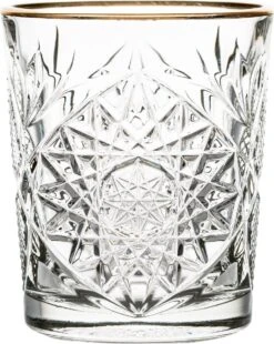 Libbey Hobstar Drinkglas Gold – 355 Ml / 35,5 Cl - 6 Stuks - Vintage Design - Hoge Kwaliteit - Gouden Rand -Tafelwaren Verkoop 956x1200 1