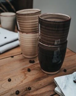 Koffiekopjes - Industrieel Grijs - Koffiebeker - Unieke Kleuren - Set Van 12 Kopjes (ook Los Verkrijgbaar) - 160ML En 340ML - Porselein - Hip En Trendy -Tafelwaren Verkoop 960x1200 3