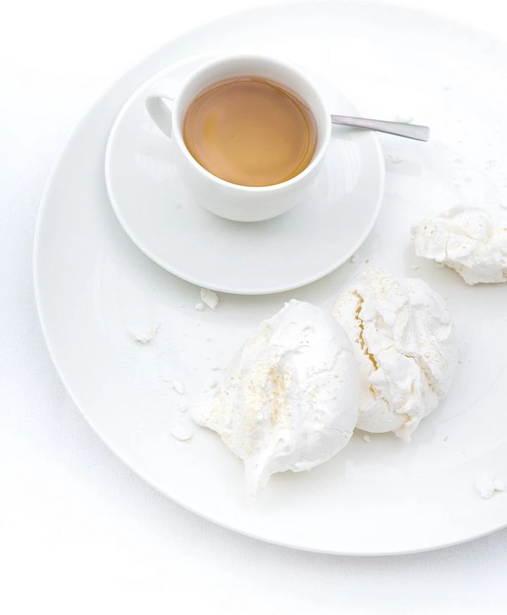 Vtwonen 4 Koffiekopjes Met Schoteltjes - Wit - Porselein - 100ml 4 Vtwonen 4 Koffiekopjes Met Schoteltjes - Wit - Porselein - 100ml - Afbeelding 4